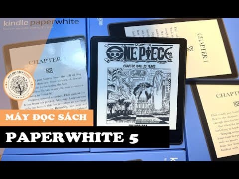Review máy đọc sách Kindle Paperwhite Gen 5 11th (PPW5)