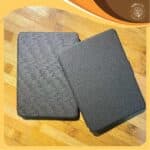 Cover case vân vải nhựa trơn dành cho Kindle Basic 7th, 8th